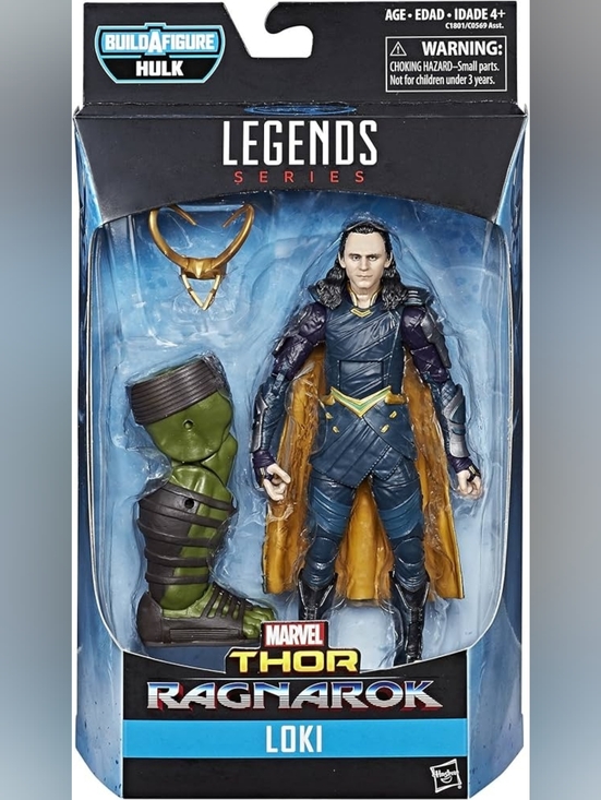 Hasbro Other - Marvel Legends Thor Ragnarok Loki Action Figure Hulk Build a Figure
